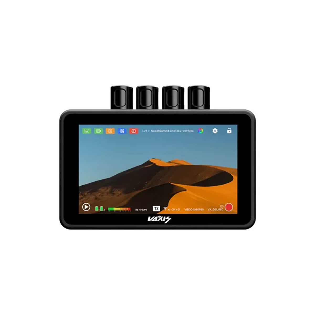 Vaxis Atom A5 5.5" Wireless RX/TX HDMI Monitor (ประกันศูนย์) 1 Vaxis Atom A5 5.5 Wireless RXTX HDMI Monitor