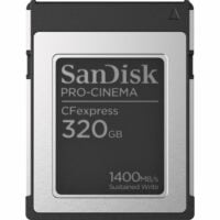 anDisk 320GB PRO-CINEMA CFexpress Type B Memory Card-