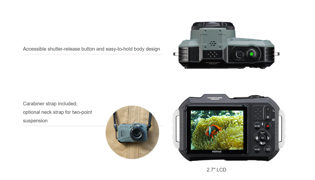 Ricoh Pentax Wg-1000 Digital Camera กล้องกันน้ำ (ประกันศูนย์) 34 Ricoh Pentax Wg-1000 Digital Camera