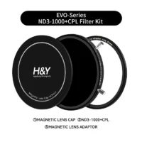 H&Y HD EVO-Series Magnetic Variable ND3-1000 + CPL Filter Kit