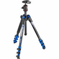 Manfrotto BeFree Color Aluminium Travel Tripod kit Blue MKBFRA4BL-BH