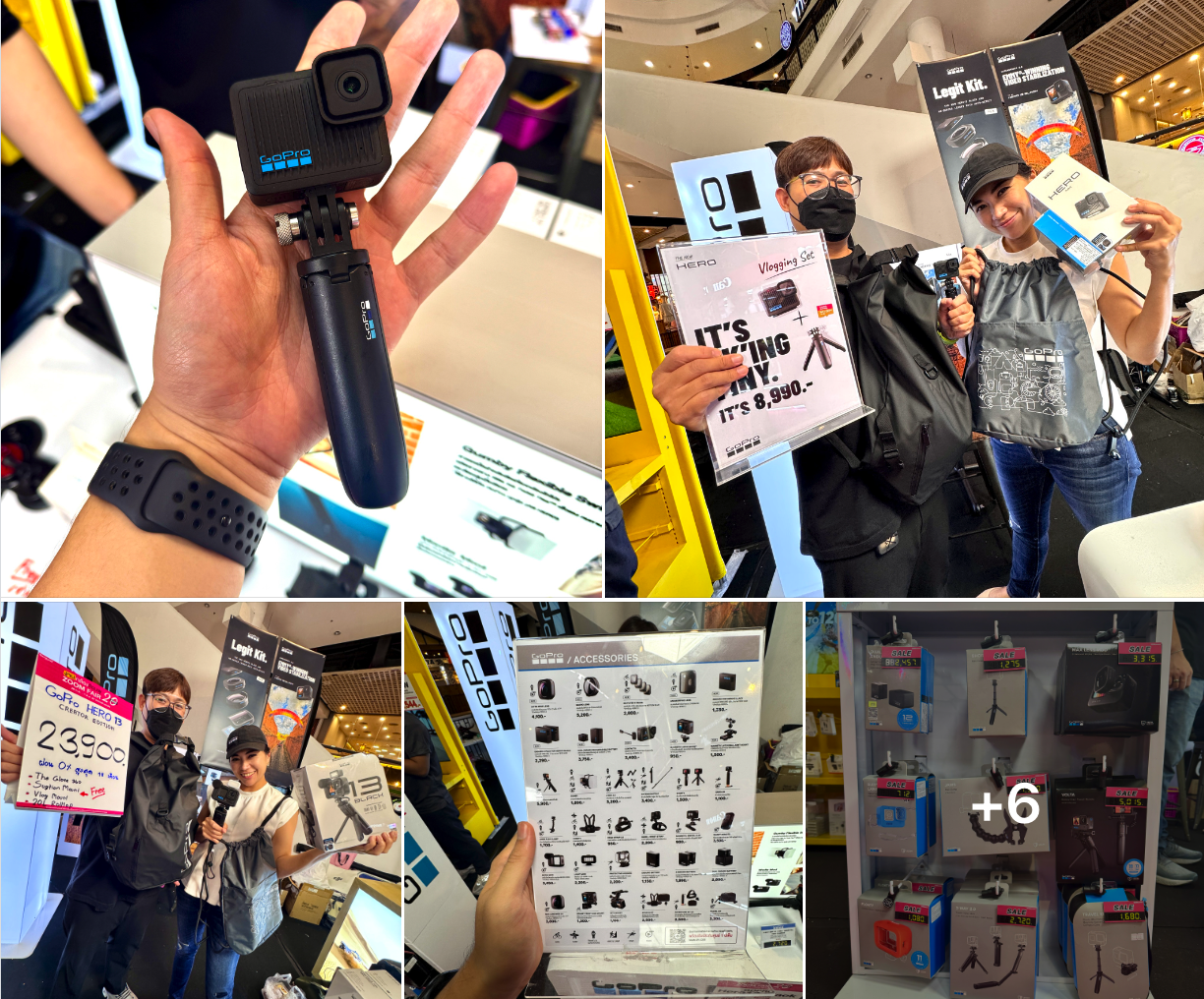 26 กันยายน – 1 ตุลาคม 2567 งานกล้องสีชมพู ZoomCamera Fair 20 ครบจบในงานเดียว ชั้น M ศูนย์การค้าเกทเวย์ เอกมัย 11 รวมโปรโมชั่นหน้าบูธ Gopro ในงาน ZoomCamera Fair 20