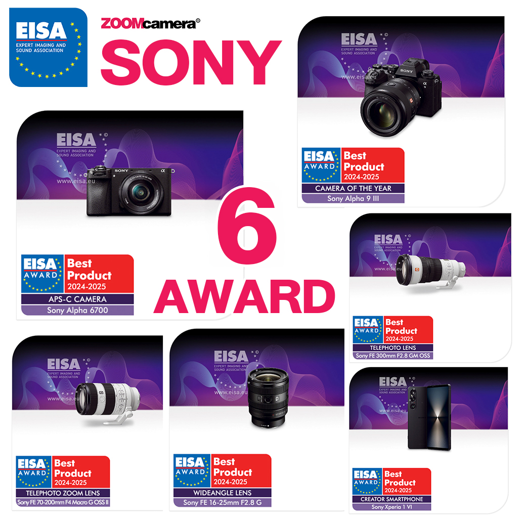 EISA Award 2024-2025 | Nikon & Sony ยืนหนึ่งกวาดรางวัลมากที่สุด ค่ายอื่น ๆ ก็ไม่น้อยหน้ามีติดอันดับเช่นกัน 2 Sony 6 Award