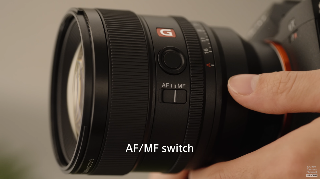 สรุปเปิดตัว Sony 85mm f1.4 GM II กว่าจะมาก็ 8 ปีในราคา 69,990 บาท 16 Sony FE 85mm f1.4 GM II AF:MF Switch