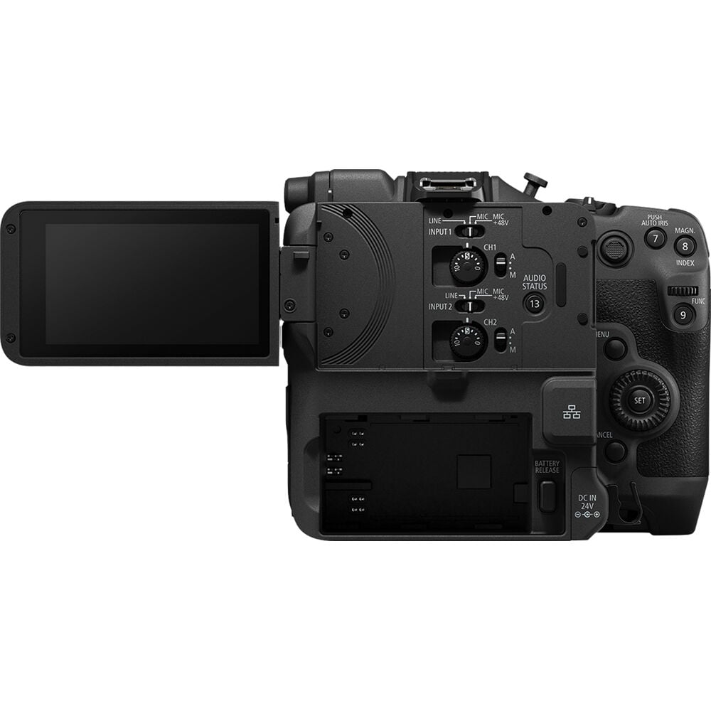 รีวิว Canon EOS C80 ร่างย่อส่วน EOS C400 สเปกจัดเต็ม เน้นคล่องตัว ถ่าย 6K 30p และ 4K 120p ในราคาจับต้องได้มากขึ้น 6 Canon EOS C80 6K Full-Frame Cinema Camera (Canon RF)