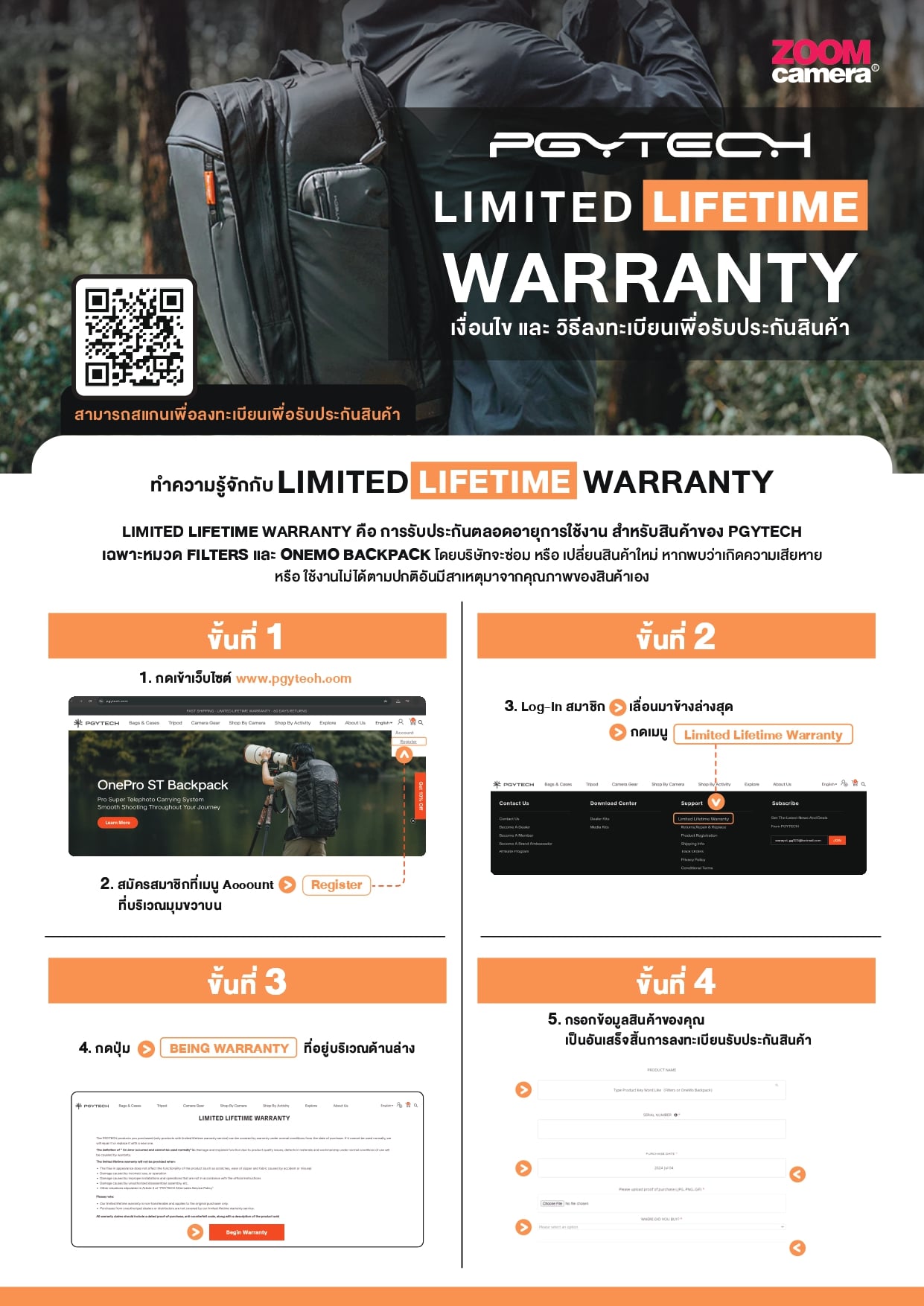 PGY-Limited-Lifetime-Warranty-วิธีลงทะเบียนเพื่อรับประกันสิ