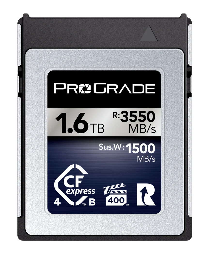 Prograde เปิดตัว CFexpress Type-A และ Type-B ใหม่ ! ซีรีย์ Irridium 4.0 เมมโมรี่การ์ดเน้นความคุ้ม เร็ว แรง รองรับมาตรฐาน VPG รองรับ Refresh Pro 5 CFexpress4.0TypeBIridium1.6TB 898x1104 c46d7f76 9655 4930 a059