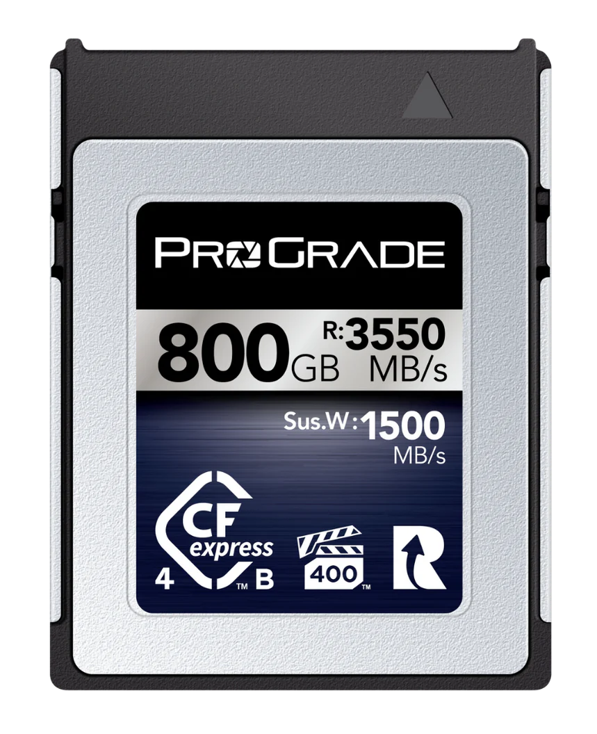 Prograde เปิดตัว CFexpress Type-A และ Type-B ใหม่ ! ซีรีย์ Irridium 4.0 เมมโมรี่การ์ดเน้นความคุ้ม เร็ว แรง รองรับมาตรฐาน VPG รองรับ Refresh Pro 4 CFexpress4.0TypeBIridium800GB 898x1104 502f1568 d207 4212 bc21