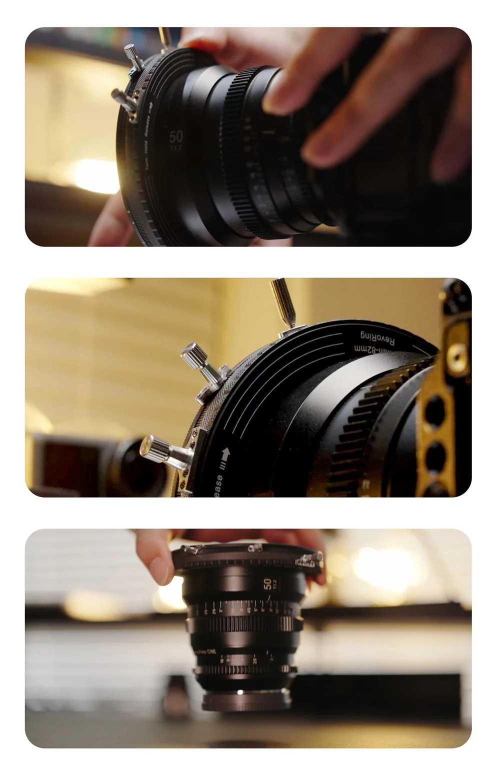 H&Y Revoring Mark II Variable Adapter filter VND+CPL