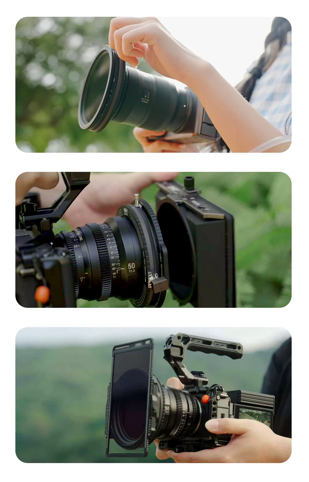 H&Y Revoring Mark II Variable Adapter filter VND+CPL