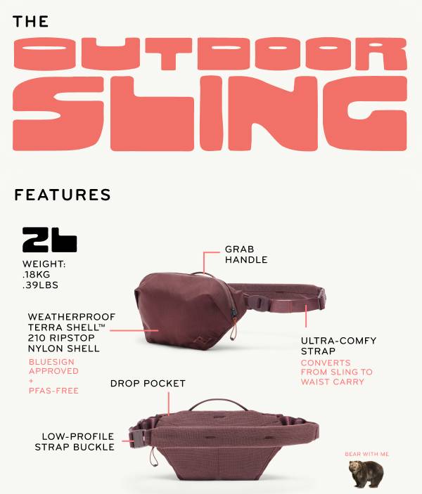 Peak Design Outdoor Sling 2L (ประกันศูนย์) 42 Peak Design Outdoor Sling 2L