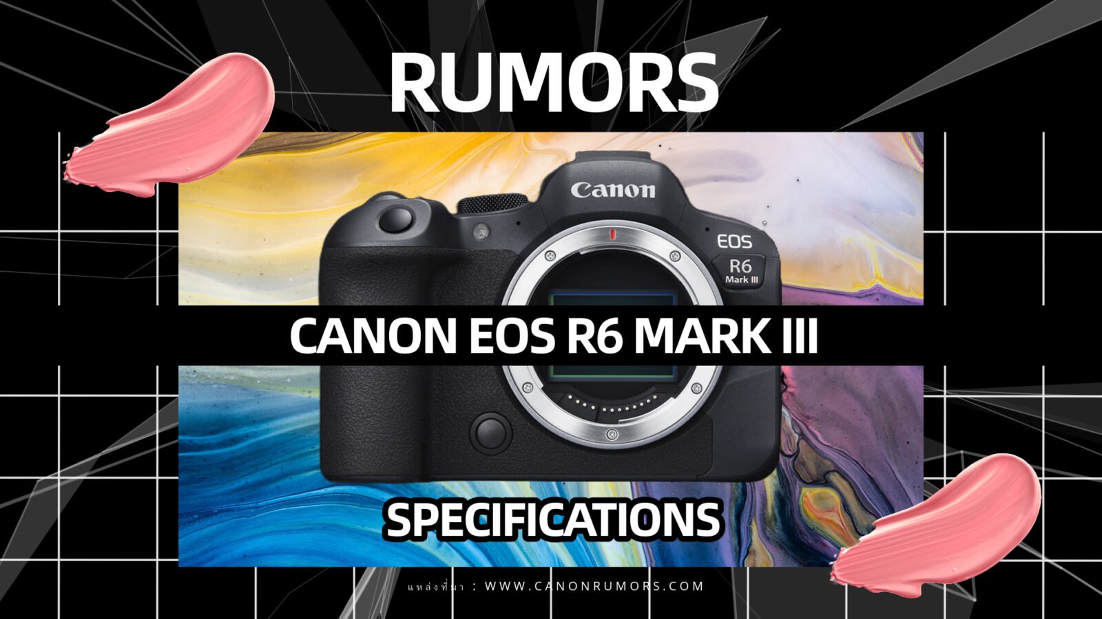 หลุดสเปก Canon EOS R6 Mark III 2 Rumors Canon EOS R6 Mark III