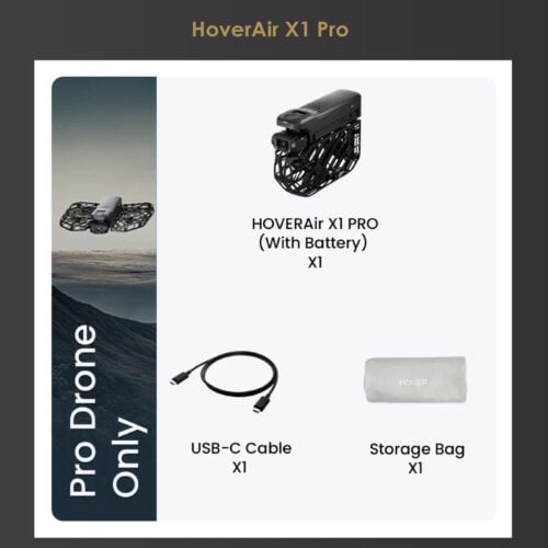 In The Box HOVER Air X1 Pro