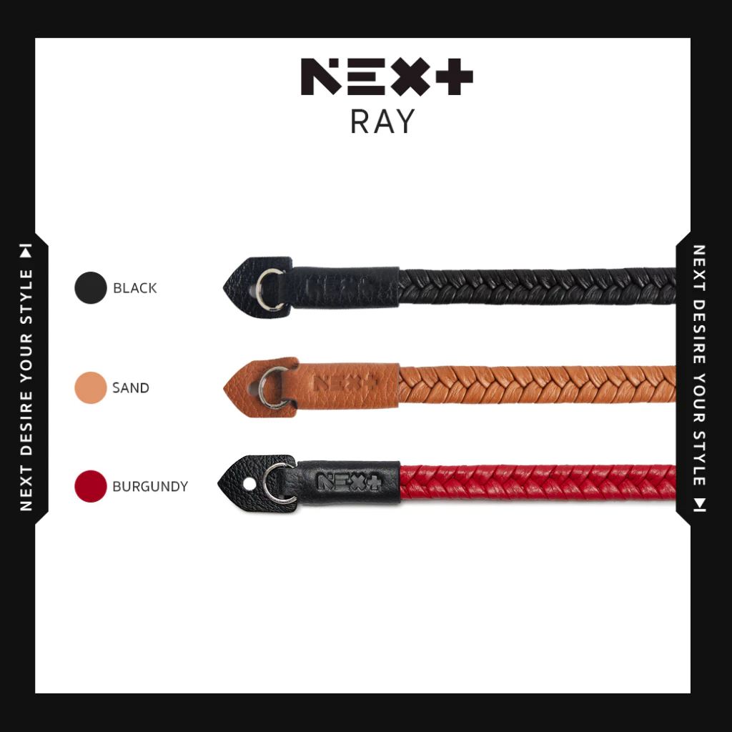 NEXT Neck Strap RAY Series Leather W: 1.5cm /L: 100cm สายคล้องกล้อง 1 NEXT Neck Strap RAY Series Leather