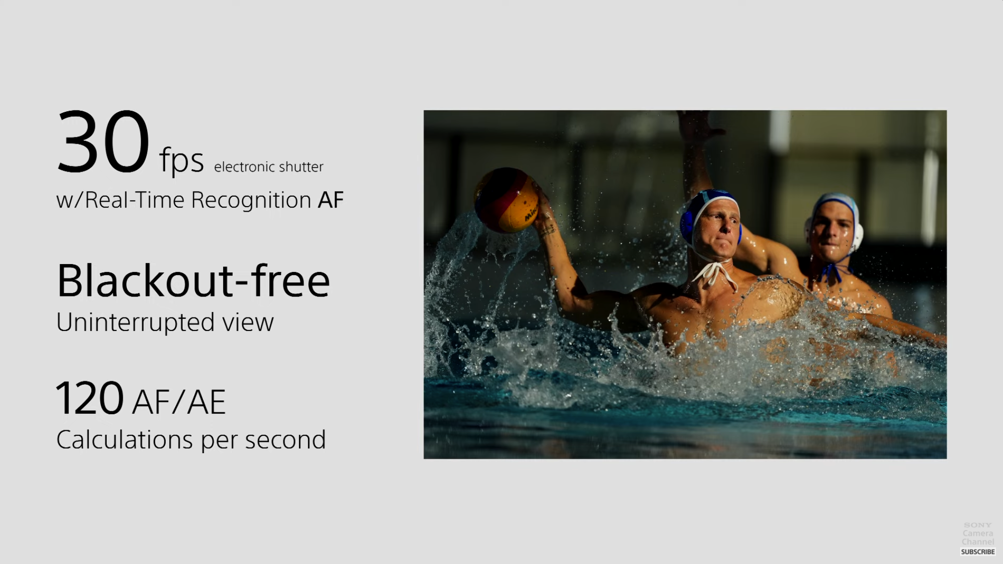 เปิดตัว Sony A1 II กล้องเรือธงสายสปีด 50 ล้านพิกเซล โฟกัสเร็ว 30fps ทำงานร่วมกับ AI แม่นยำมากขึ้น 6 Sony A1 II 20