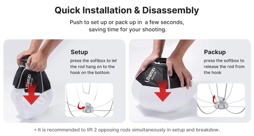 ULANZI AS-L30 LANTERN SOFTBOX