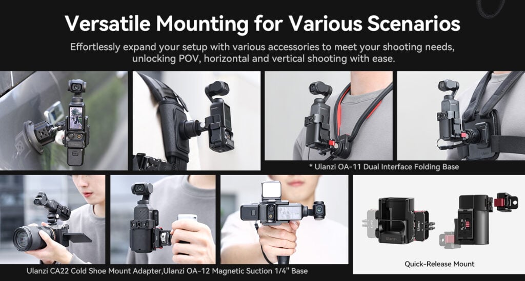 Ulanzi PK-06 Expansion Adapter for DJI Osmo Pocket 3
