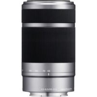 Sony Lens E 55-210mm f4.5-6.3 OSS Black SEL55210 Silver