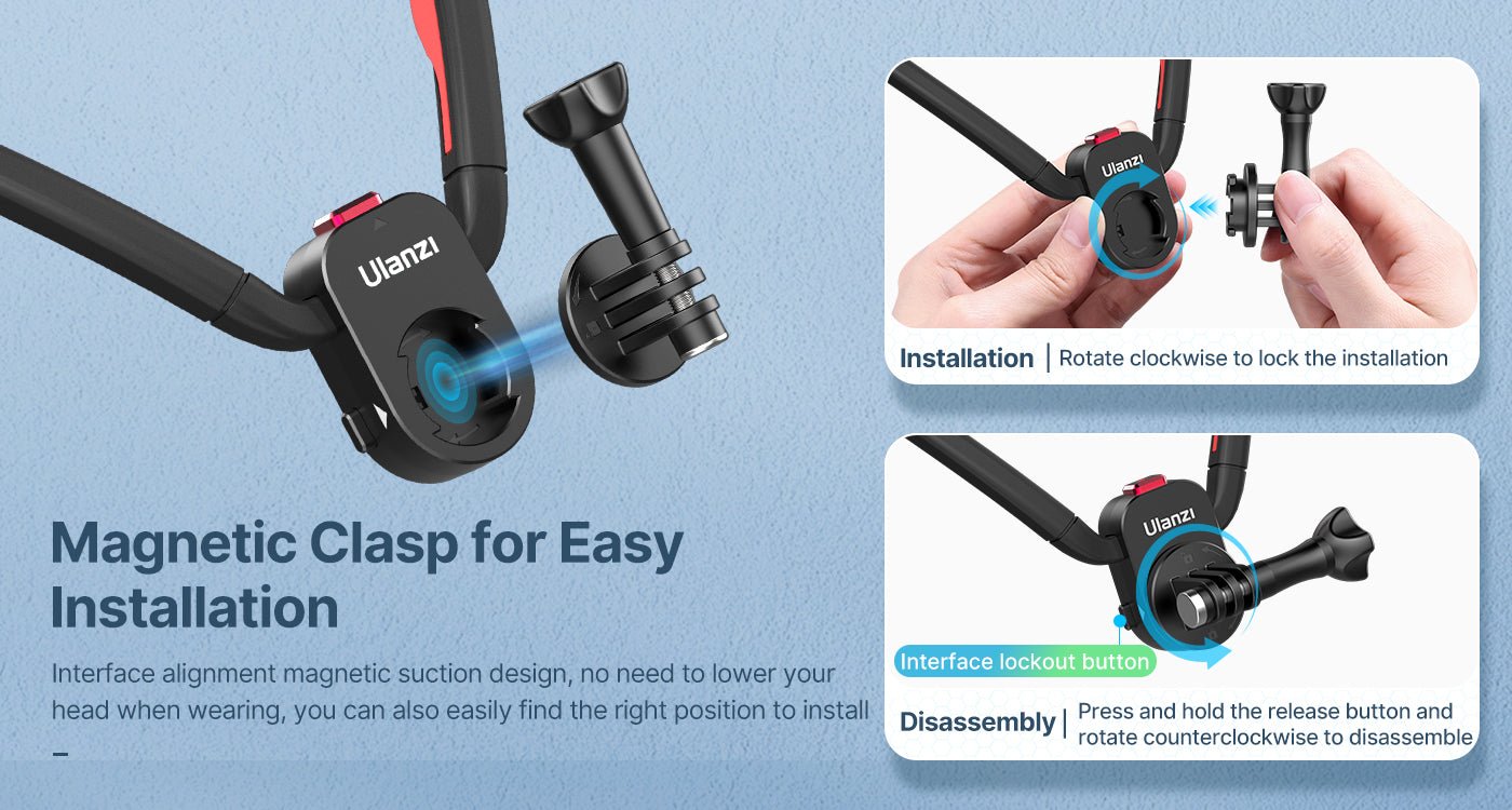 Ulanzi Go Quick II Magnetic Quick Release Neck Mount 15