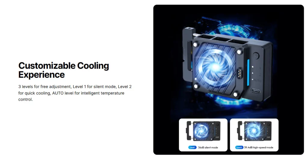 Ulanzi CU01 Thermostatic Semiconductor Camera Cooler Kit