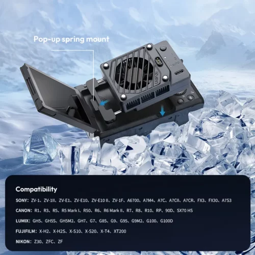 Ulanzi CU01 Thermostatic Semiconductor Camera Cooler Kit