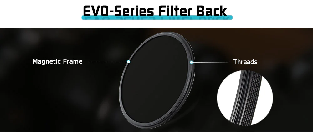 H&Y HD EVO series Magnetic IRND8 Filter Kit