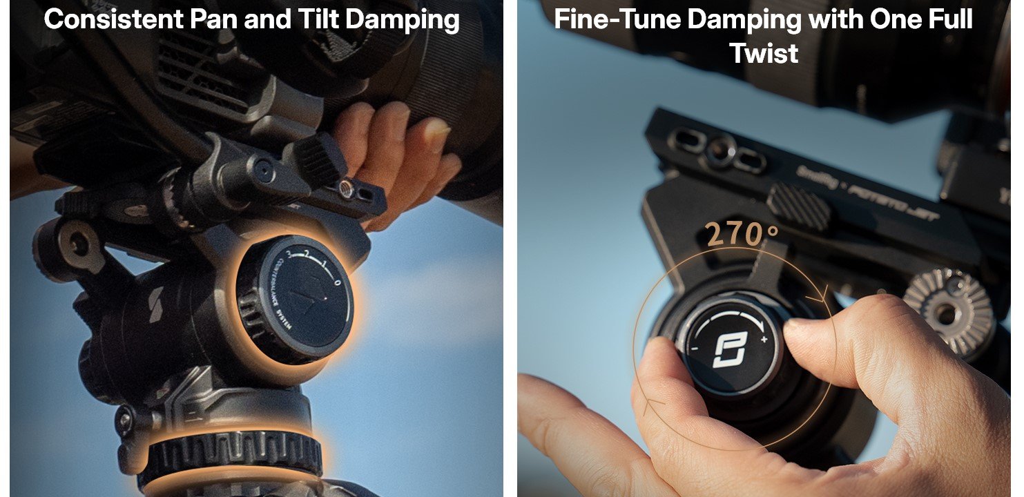 SmallRig x Potato Jet TRIBEX Hydraulic Carbon Fiber Tripod Kit
