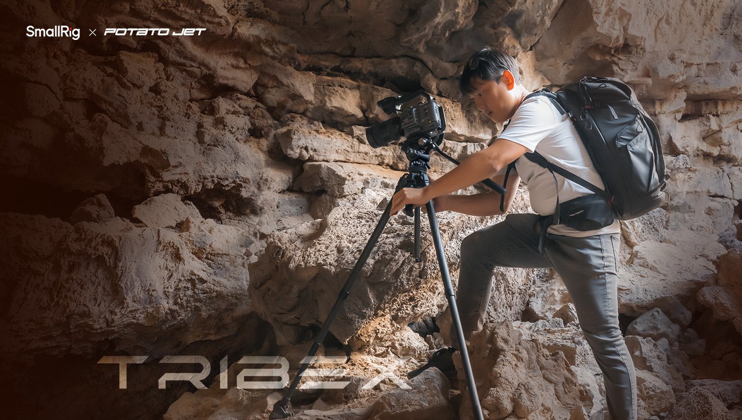 SmallRig x Potato Jet TRIBEX Hydraulic Carbon Fiber Tripod Kit