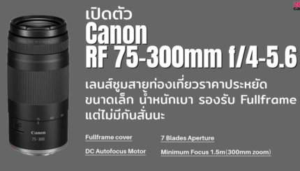 Canon Lens announcement