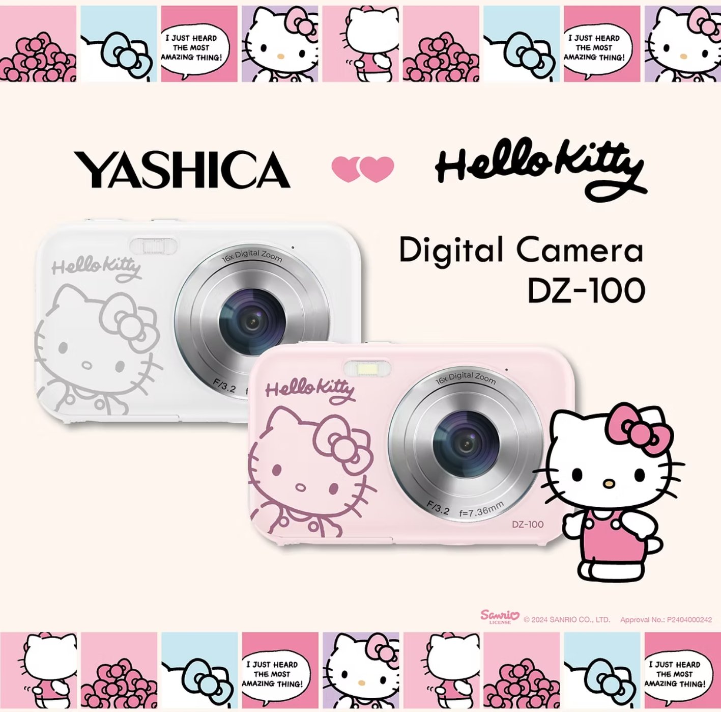 YASHICA x Hello Kitty Digital Camera 15