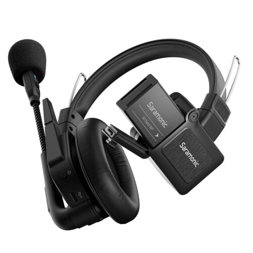 Saramonic WiTalk9-5S 5-Person Full-Duplex Wireless Intercom System with Single-Ear Headsets (1.9 GHz) 9 Saramonic WiTalk9-5S 5-Person Full-Duplex Wireless Intercom System
