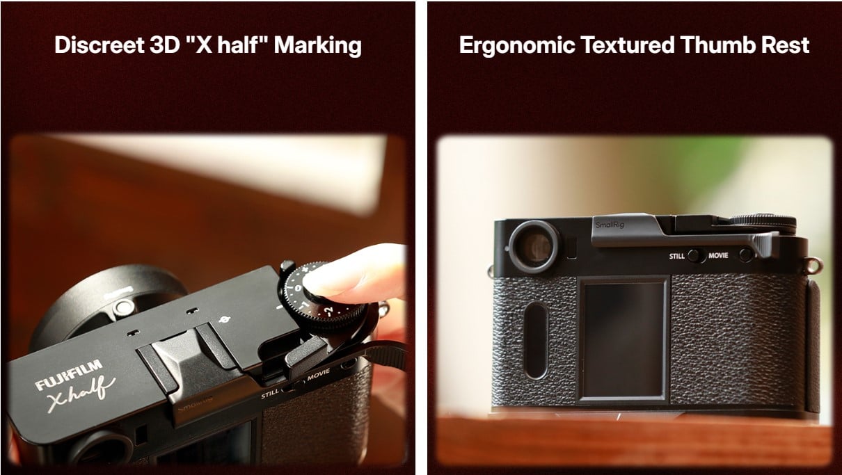 Smallrig Thumb Grip for FUJIFILM X-half
