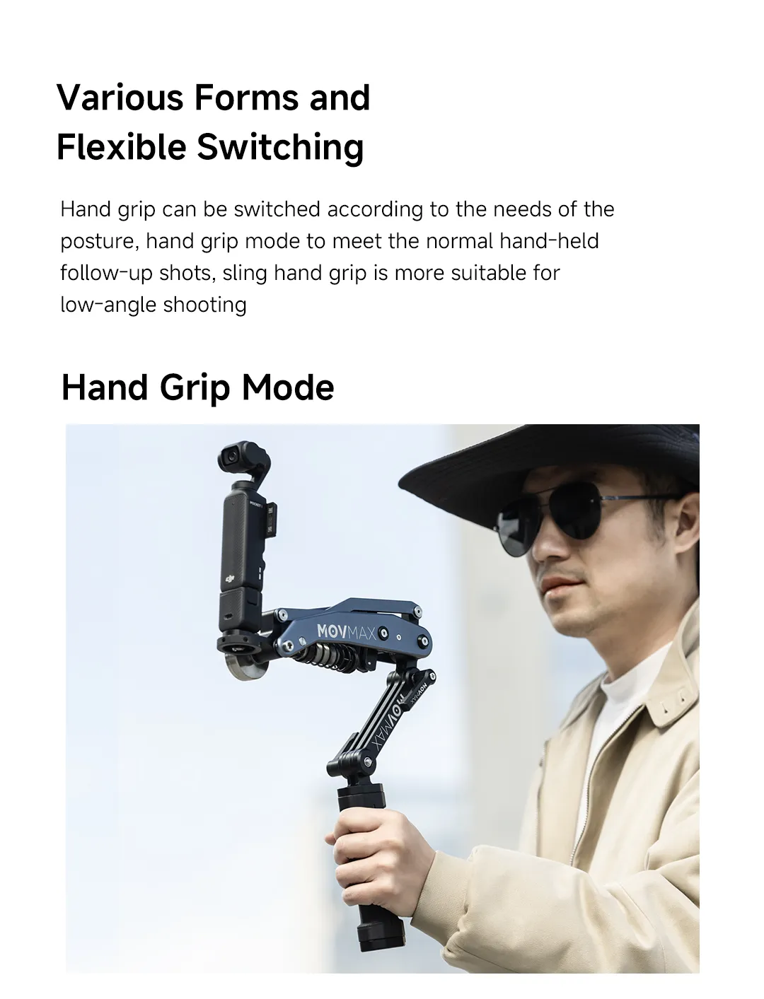 MOVMAX Blade Arm Handheld Kit