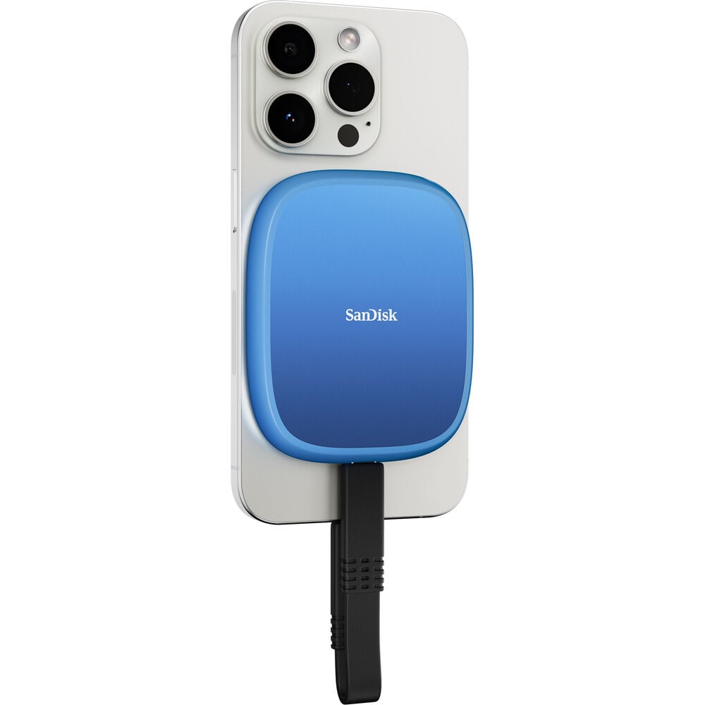 SanDisk Creator Phone USB 3.2 Gen 2 External SSD 1TB/2TB MagSafe (ประกันศูนย์) 8 SanDisk Creator Phone USB 3.2 Gen 2 External SSD