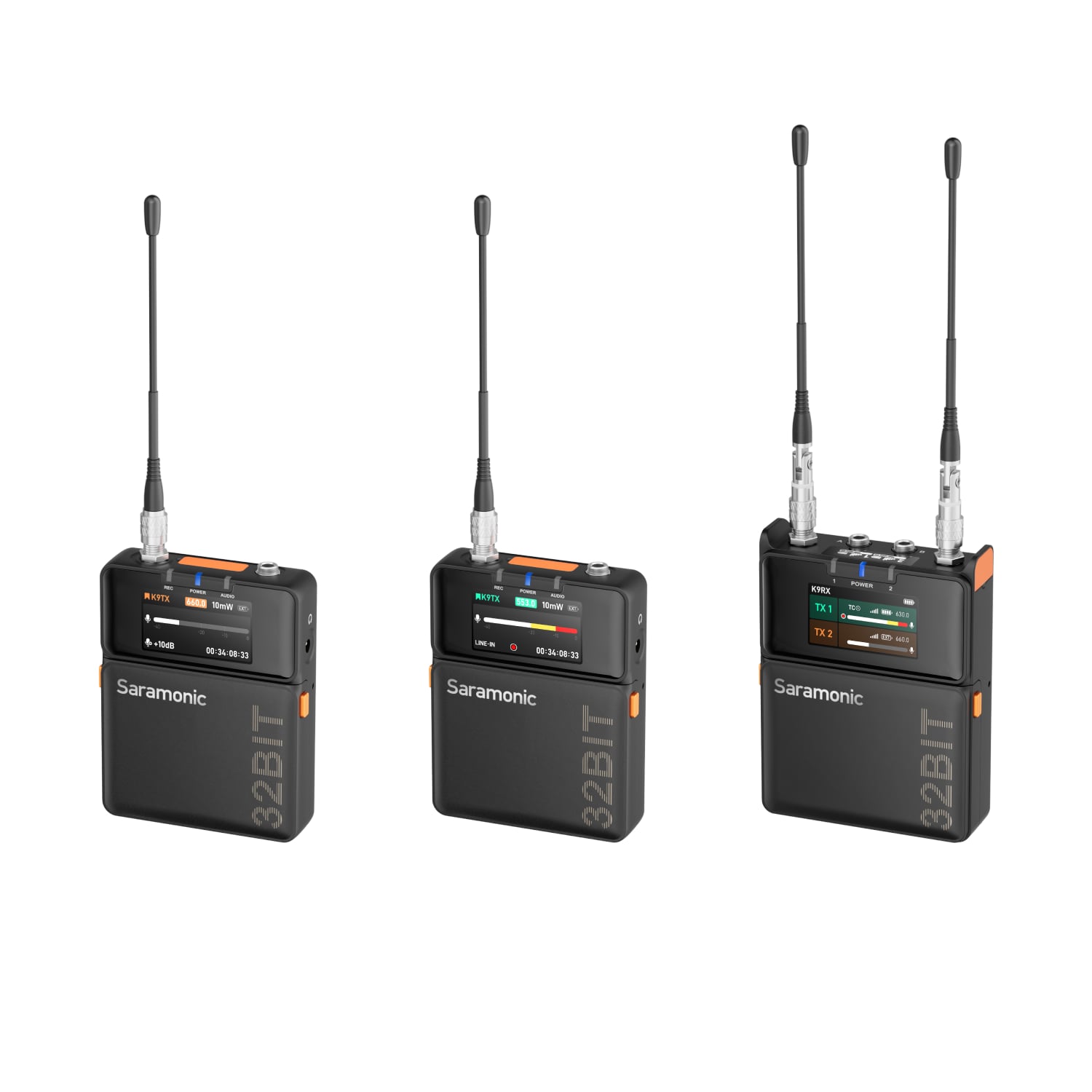 Saramonic K9 Dual-Channel Digital UHF Wireless Audio System 15 Saramonic K9 Dual-Channel Digital UHF Wireless Audio System