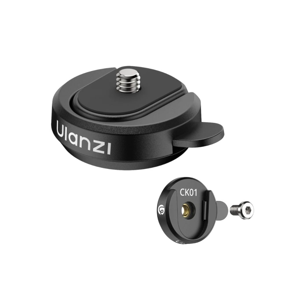 Ulanzi CK01 Quick-Release Basic Kit ระบบปลดเร็วขนาดพกพา 1 Ulanzi CK01 Quick-Release Basic Kit