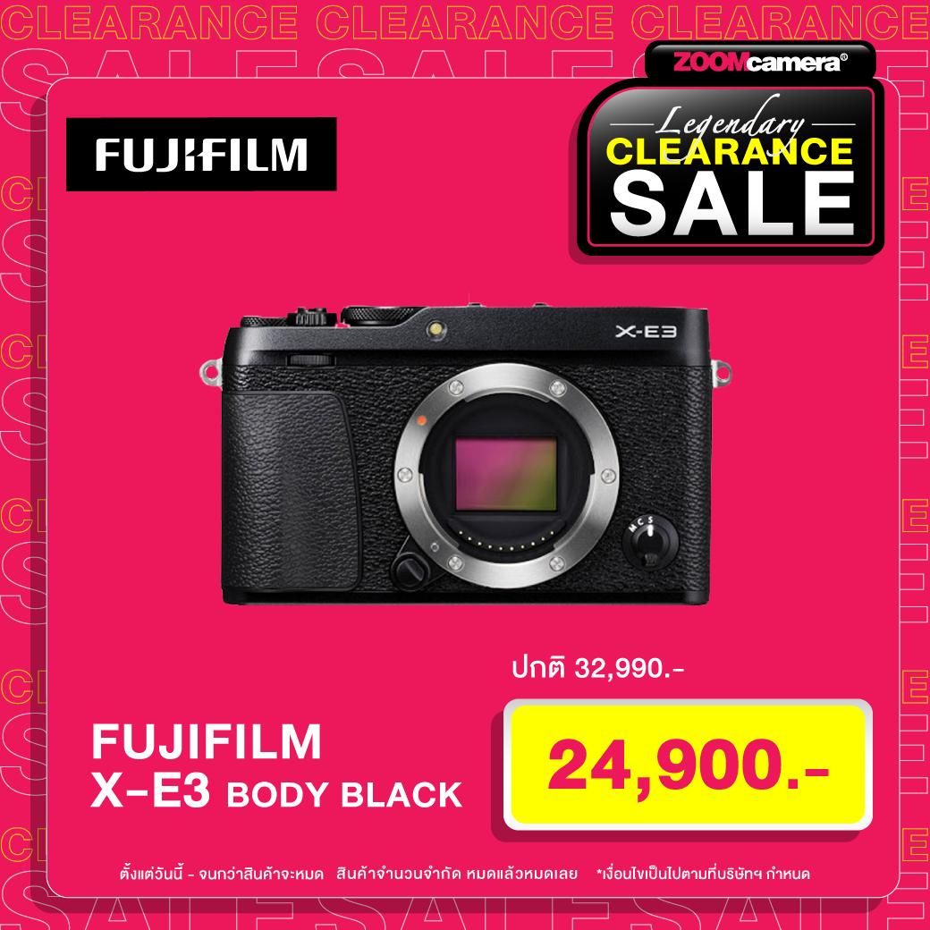 Fuji X E3 Legendary Clearance SALE 2025 1