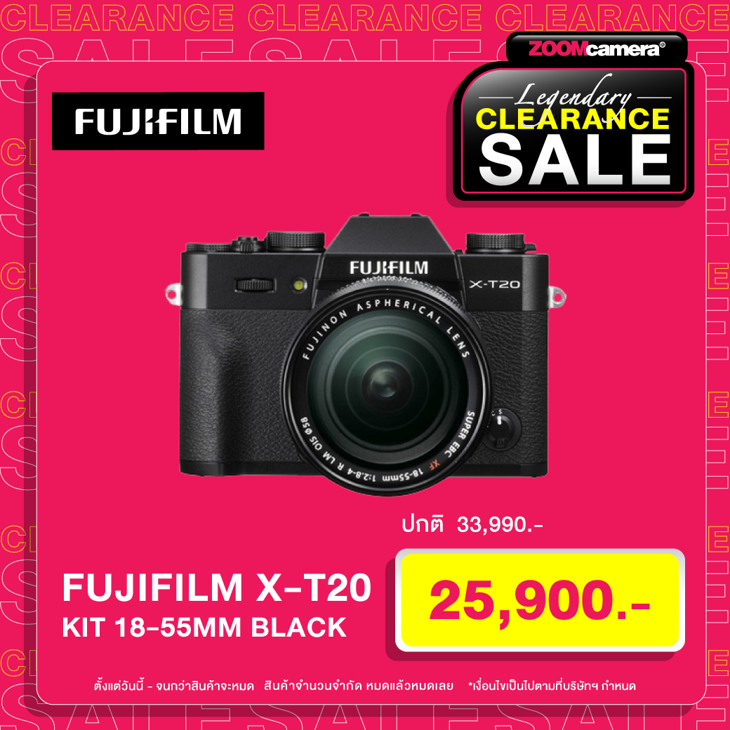Fuji X T20 Kit 18 55mm Legendary Clearance SALE 2025 1