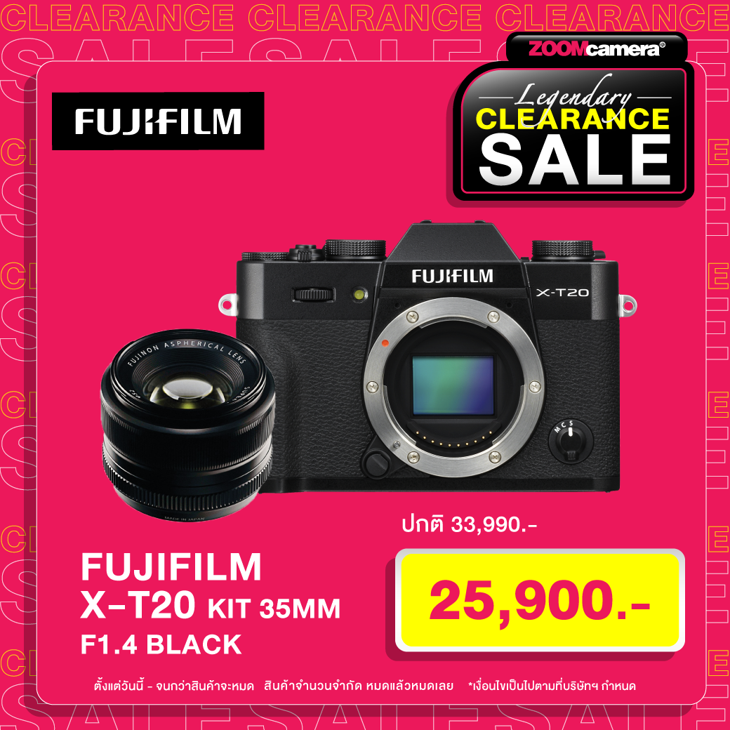 Fuji X T20 Kit 35mm F1.4 Legendary Clearance SALE 2025 1