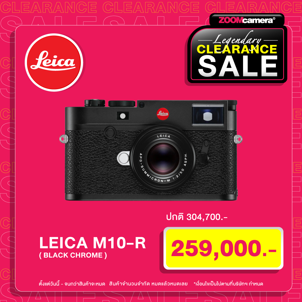 Leica Leica M10 R Black Chrome Legendary Clearance SALE 2925 copy 1