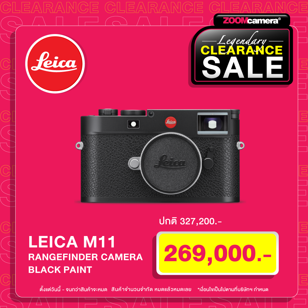 Leica M11 Black Paint Legendary Clearance SALE 2925 copy 1