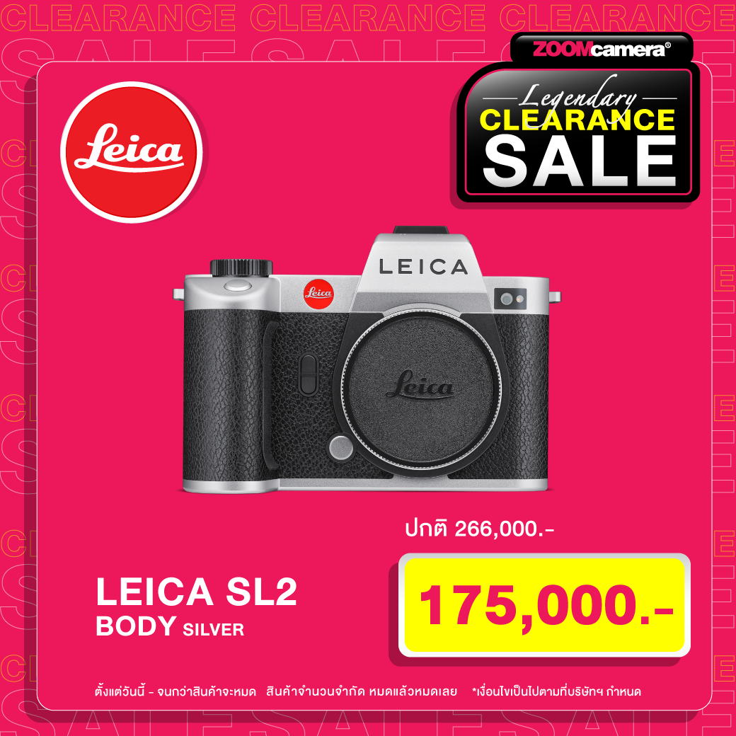 Leica SL2 Body Silver Legendary Clearance SALE 2925 copy 2