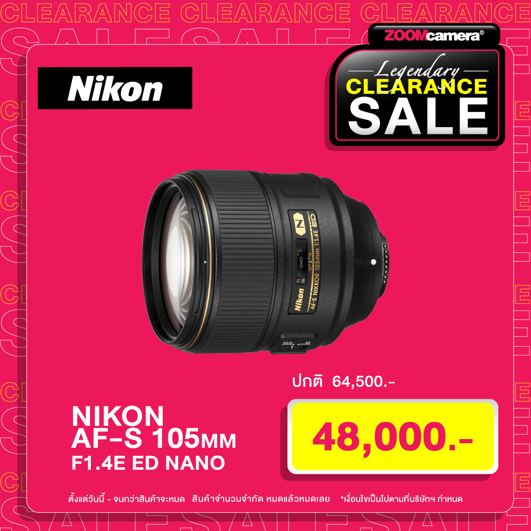 Nikon AF S 105mm F1.4E ED Nano Legendary Clearance SALE 2925 copy 3