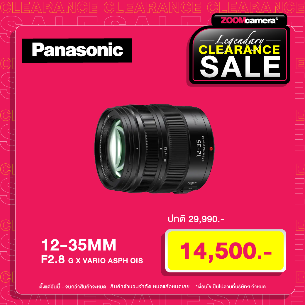 Panasonic 12 35mm F2.8 G Legendary Clearance SALE 2925 1