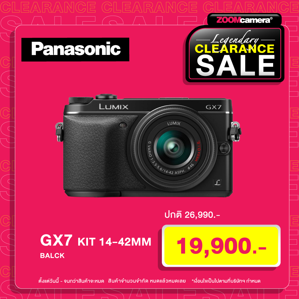 Panasonic GX7 Kit 14 42mm Legendary Clearance SALE 2925 1