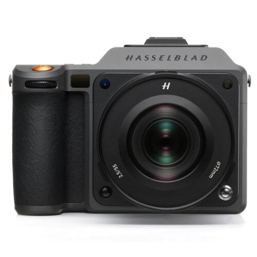 Hasselblad X2D II 100C Medium Format Mirrorless Camera (ประกันศูนย์ 1ปี) 2 Front View-X2D II 100C & XCD 55V (1)