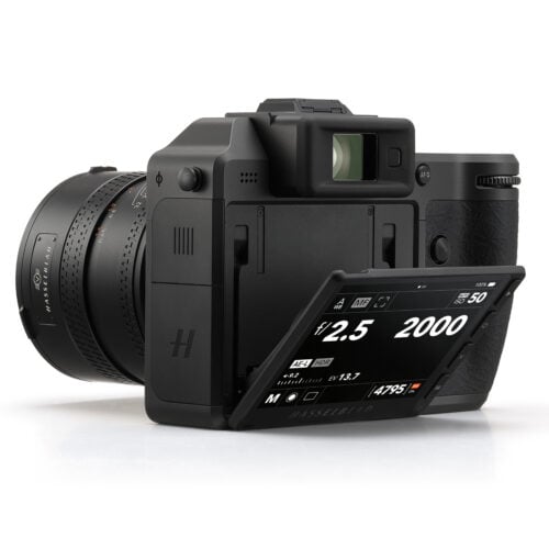 Hasselblad X2D II 100C Medium Format Mirrorless Camera (ประกันศูนย์ 1ปี) 5 Rear Left View-X2D II 100C & XCD 55V-Display Tilted 45°