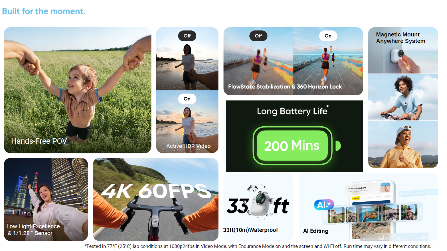 รวมฟีเจอร์ Insta360 GO Ultra