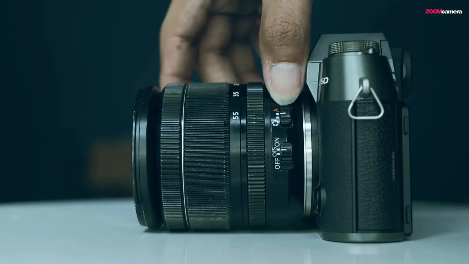 สอนใช้กล้อง fujifilm สำหรับมือใหม่ฟูจิฟิล์มฉบับจับมือทำ อัพเดทปี 2025 เป็นต้นไป (Fujifilm the Series 2025) 16 การหมุนสวิตช์ที่เลนส์ 18-55 เพื่อเข้าสู่โหมด P/A/S