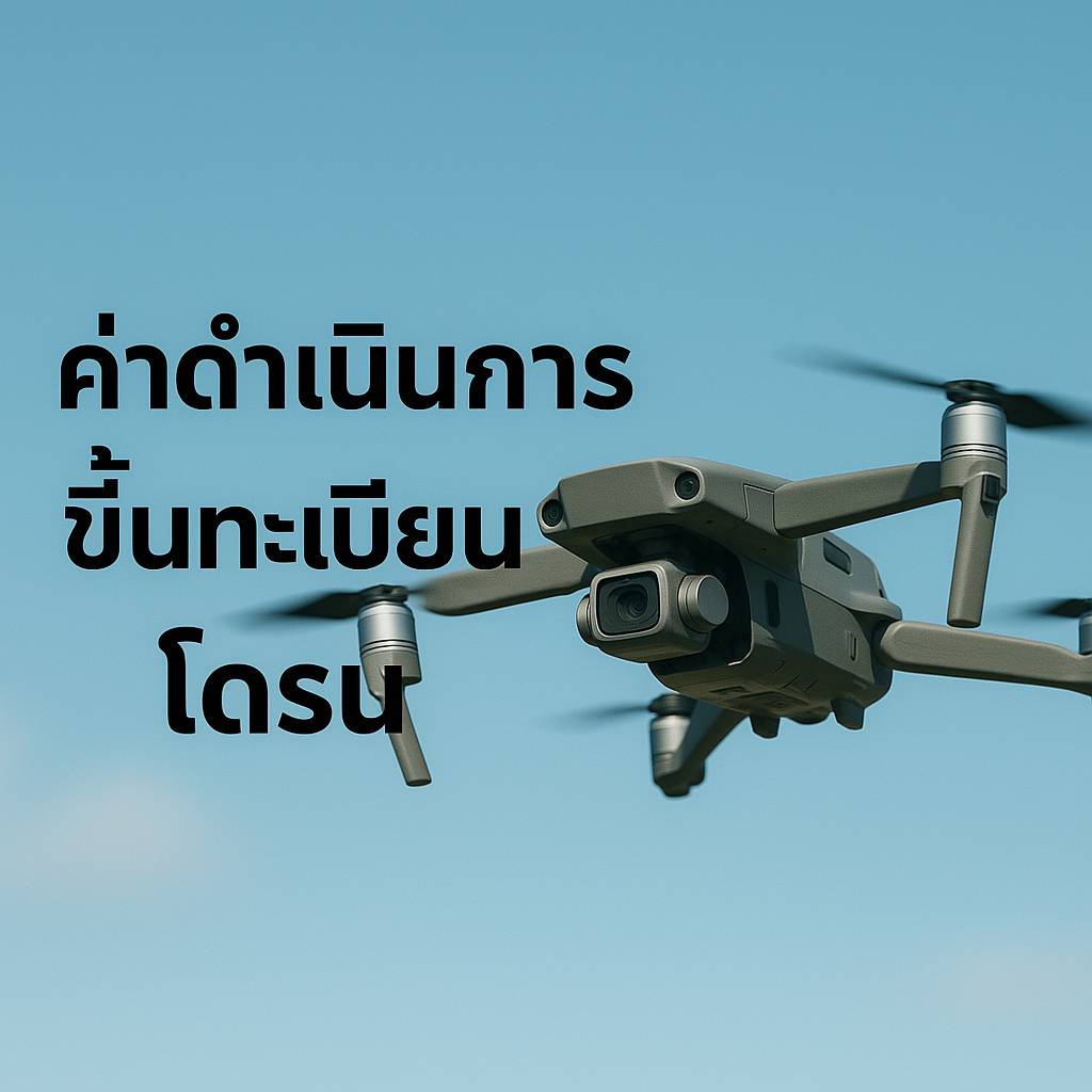 ค่าขึ้นทะเบียนโดรน สำหรับ Flip Series , Neo Series , Mini Series , HoverAir 1 Zoom-Drone-Infographic-forWeb